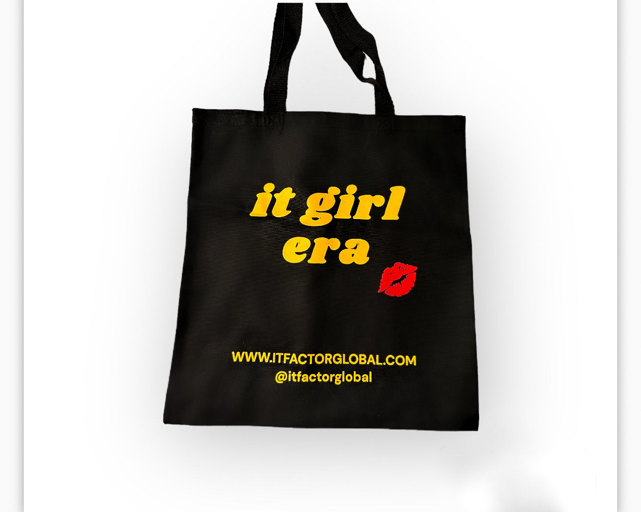 HER “IT GIRL ERA” Tote Bag in Cotton