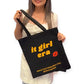 HER “IT GIRL ERA” Tote Bag in Cotton